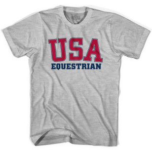 USA Equestrian Ultras T-shirt - Grey Heather USA Equestrian Ultras T-shirt - Grey Heather