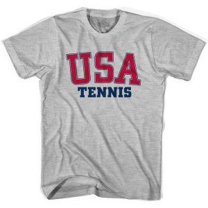 USA Tennis Ultras T-Shirt - Grey Heather USA Tennis Ultras T-Shirt - Grey Heather