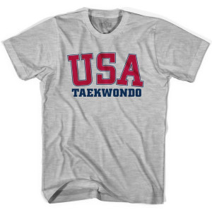 USA Taekwondo Ultras T-Shirt - Grey Heather USA Taekwondo Ultras T-Shirt - Grey Heather