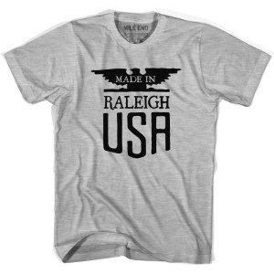 Made In USA Raleigh Vintage Eagle T-shirt - Grey Heather Made In USA Raleigh Vintage Eagle T-shirt - Grey Heather