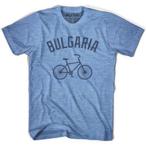 Bulgaria Vintage Bike T-Shirt - Athletic Blue Bulgaria Vintage Bike T-Shirt - Athletic Blue