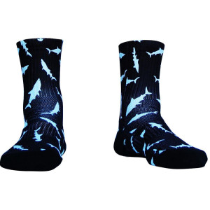 Night Swim Half Crew Athletic Socks - Charcoal Night Swim Half Crew Athletic Socks - Charcoal