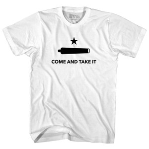 Come And Take It Youth Cotton T-shirt - White