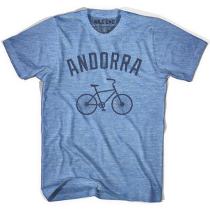 Andorra Vintage Bike T-Shirt - Athletic Blue