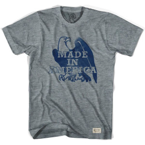 Made In America Eagle Soccer T-shirt - Athletic Grey Made In America Eagle Soccer T-shirt - Athletic Grey