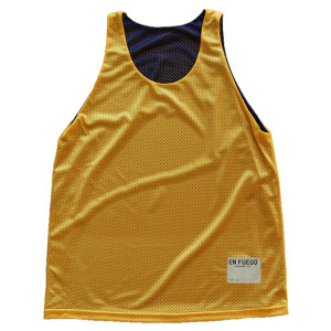 Yellow and Navy Basketball Reversible Made In USA - Yellow/Navy Yellow and Navy Basketball Reversible Made In USA - Yellow/Navy