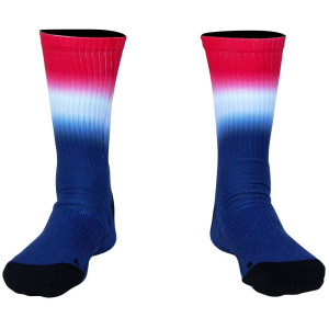 USA Ombre Athletic Crew Socks - Red, White and Blue USA Ombre Athletic Crew Socks - Red, White and Blue