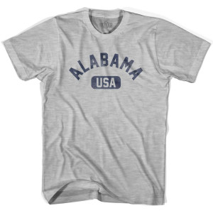 Alabama USA Youth Cotton T-Shirt - Grey Heather Alabama USA Youth Cotton T-Shirt - Grey Heather