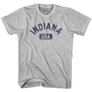Indiana USA Youth Cotton T-Shirt - Grey Heather Indiana USA Youth Cotton T-Shirt - Grey Heather