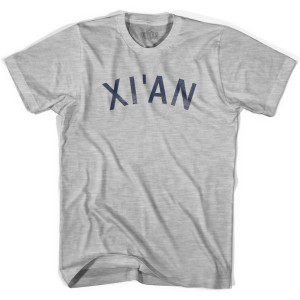 Xi'an Vintage Womens Cotton T-Shirt - Grey Heather Xi'an Vintage Womens Cotton T-Shirt - Grey Heather