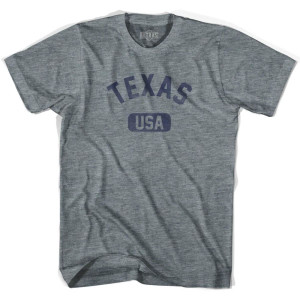 Texas USA Youth Tri-Blend T-shirt - Athletic Grey Texas USA Youth Tri-Blend T-shirt - Athletic Grey