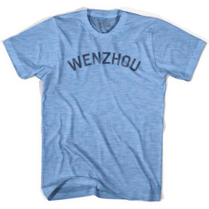 Wenzhou Vintage Adult Tri-Blend T-Shirt - Athletic Blue Wenzhou Vintage Adult Tri-Blend T-Shirt - Athletic Blue