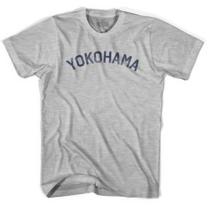 Yokohama Vintage Adult Cotton T-Shirt - Grey Heather Yokohama Vintage Adult Cotton T-Shirt - Grey Heather