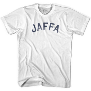 Jaffa Vintage Adult Cotton T-shirt - White Jaffa Vintage Adult Cotton T-shirt - White
