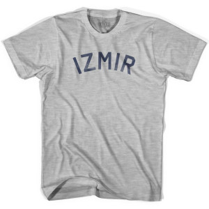 Izmir Vintage Youth Cotton T-Shirt - Grey Heather