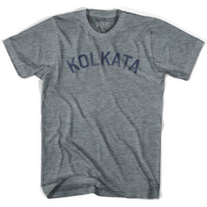 Kolkata Vintage Adult Tri-Blend T-shirt - Athletic Grey Kolkata Vintage Adult Tri-Blend T-shirt - Athletic Grey