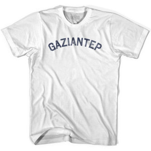 Gaziantep Vintage Youth Cotton T-shirt - White Gaziantep Vintage Youth Cotton T-shirt - White