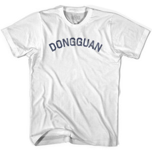Dongguan Vintage Youth Cotton T-shirt - White Dongguan Vintage Youth Cotton T-shirt - White