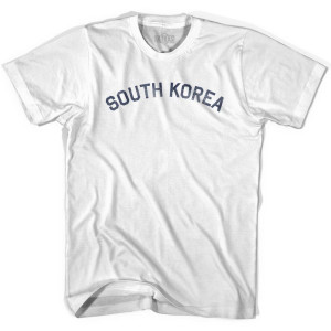South Korea Vintage City Youth Cotton T-shirt - White