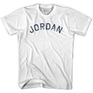 Jordan Vintage City Youth Cotton T-shirt - White Jordan Vintage City Youth Cotton T-shirt - White