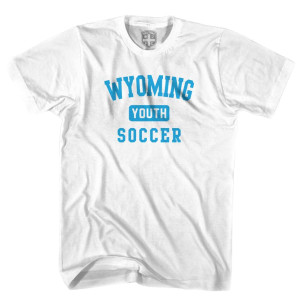 Wyoming Youth Soccer T-shirt - White Wyoming Youth Soccer T-shirt - White