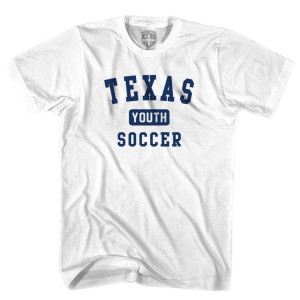 Texas Youth Soccer T-shirt - White Texas Youth Soccer T-shirt - White