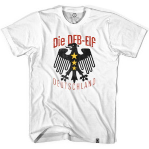 Germany DIE-DFB Eagle Soccer T-shirt - White Germany DIE-DFB Eagle Soccer T-shirt - White