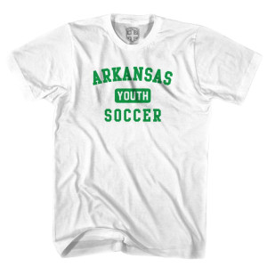 Arkansas Youth Soccer T-shirt - White Arkansas Youth Soccer T-shirt - White