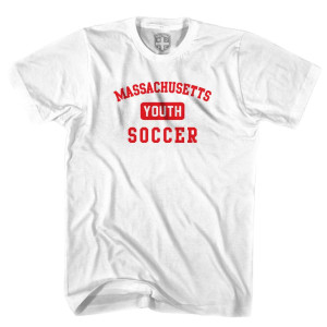 Massachusetts Youth Soccer T-shirt - White Massachusetts Youth Soccer T-shirt - White