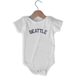 Seattle Infant One-piece - White Seattle Infant One-piece - White