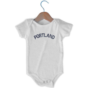 Portland Infant One-piece - White Portland Infant One-piece - White