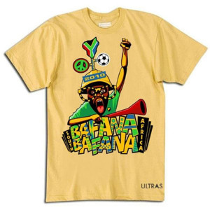South African Soccer Fan T-Shirt - Dijon South African Soccer Fan T-Shirt - Dijon