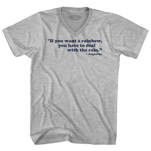 Nothing Is Impossible To Him Who Will Try Alexander Adult Tri-Blend T-shirt - Athletic White Nothing Is Impossible To Him Who Will Try Alexander Adult Tri-Blend T-shirt - Athletic White