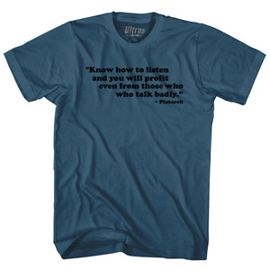 Don't Stop Me Now Adult Tri-Blend Long Sleeve T-shirt - Athletic Blue Don't Stop Me Now Adult Tri-Blend Long Sleeve T-shirt - Athletic Blue