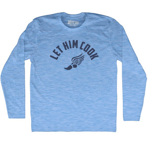 Here I Go Again Adult Tri-Blend V-neck T-shirt - Athletic Green