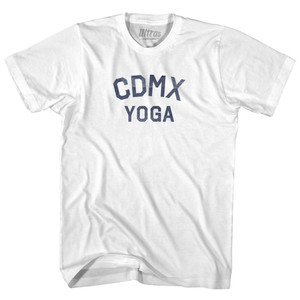 CDMX Yoga Youth Cotton T-shirt - White CDMX Yoga Youth Cotton T-shirt - White