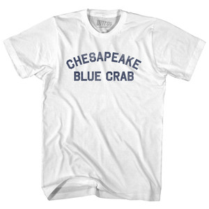 Chesapeake Blue Crab Youth Cotton T-shirt - White Chesapeake Blue Crab Youth Cotton T-shirt - White