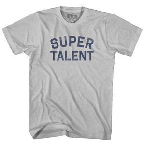 Super Talent Adult Cotton T-shirt - Cool Grey
