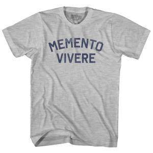 Memento Vivere Youth Cotton T-shirt - Grey Heather Memento Vivere Youth Cotton T-shirt - Grey Heather