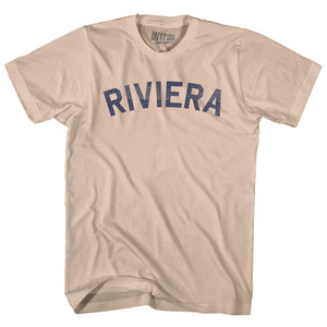 Riviera Adult Cotton T-shirt - Creme