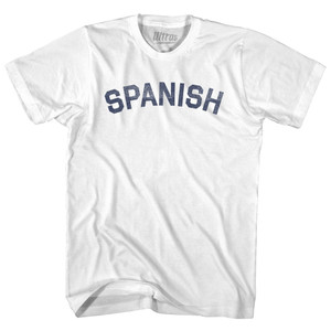 Spanish Youth Cotton T-shirt - White Spanish Youth Cotton T-shirt - White