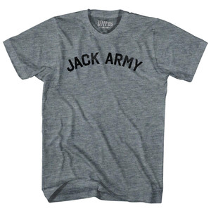 Jack Army Youth Tri-Blend T-shirt - Athletic Grey Jack Army Youth Tri-Blend T-shirt - Athletic Grey