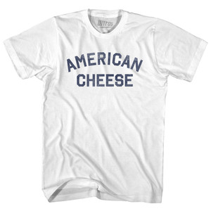 American Cheese Youth Cotton T-shirt - White American Cheese Youth Cotton T-shirt - White