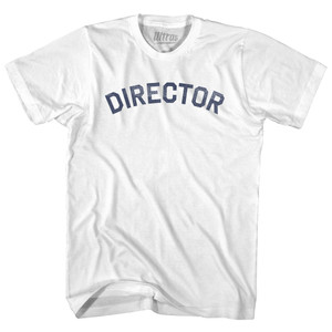 Director Youth Cotton T-shirt - White Director Youth Cotton T-shirt - White