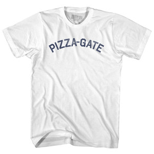 Pizza-Gate Youth Cotton T-shirt - White