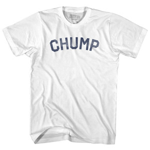 Chump Womens Cotton Junior Cut T-Shirt - White