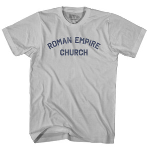 Roman Empire Church Adult Cotton T-shirt - Cool Grey