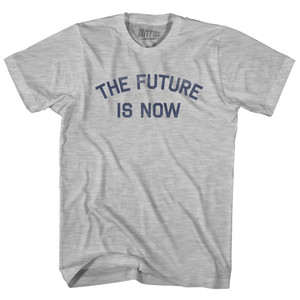 The Future Is Now Youth Cotton T-shirt - Grey Heather The Future Is Now Youth Cotton T-shirt - Grey Heather