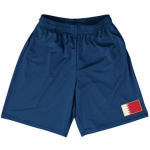 Bahrain Country Heritage Flag Basketball Practice Shorts Made In USA by Ultras Bahrain Country Heritage Flag Basketball Practice Shorts Made In USA by Ultras