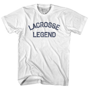 Lacrosse Legend Adult Cotton T-shirt by Ultras Lacrosse Legend Adult Cotton T-shirt by Ultras